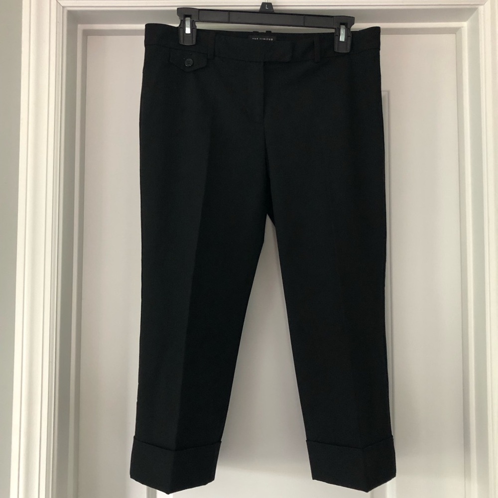 The Limited Drew Fit Cropped Dress Pants